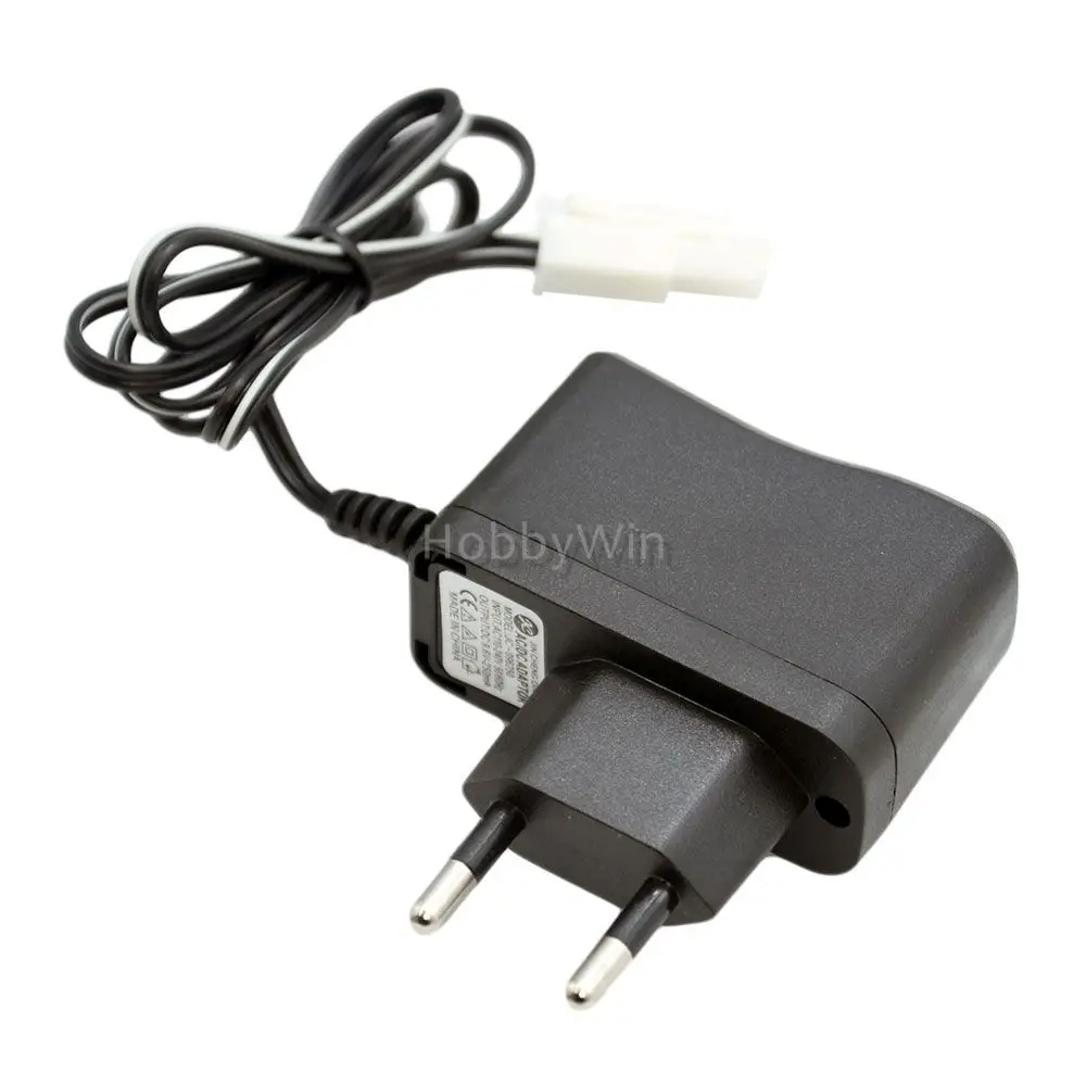 4.8V 250mA EU Charger EL-2P male plug for 4.8V NiMH NiCD battery pack RC Toy Car Truck Speed Boat