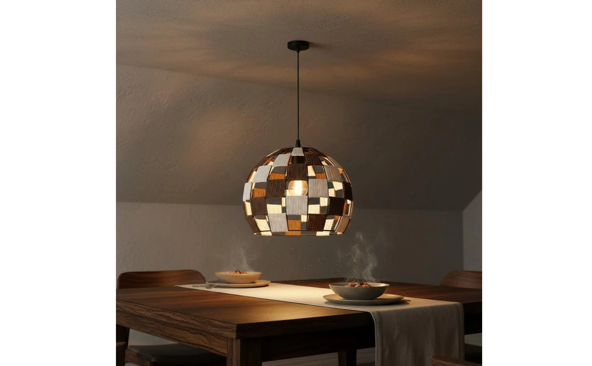 Rattan Sphere Hanging Lamp Natural Simplicity Aesthetic Woven Globe Hanging Fixture Japanese Design Woven Lantern Vintage Rattan Sphere Hanging Lamp Natural Simplicity Aesthetic Woven Globe Hanging Fixture Japanese Design Woven Lantern Vintage