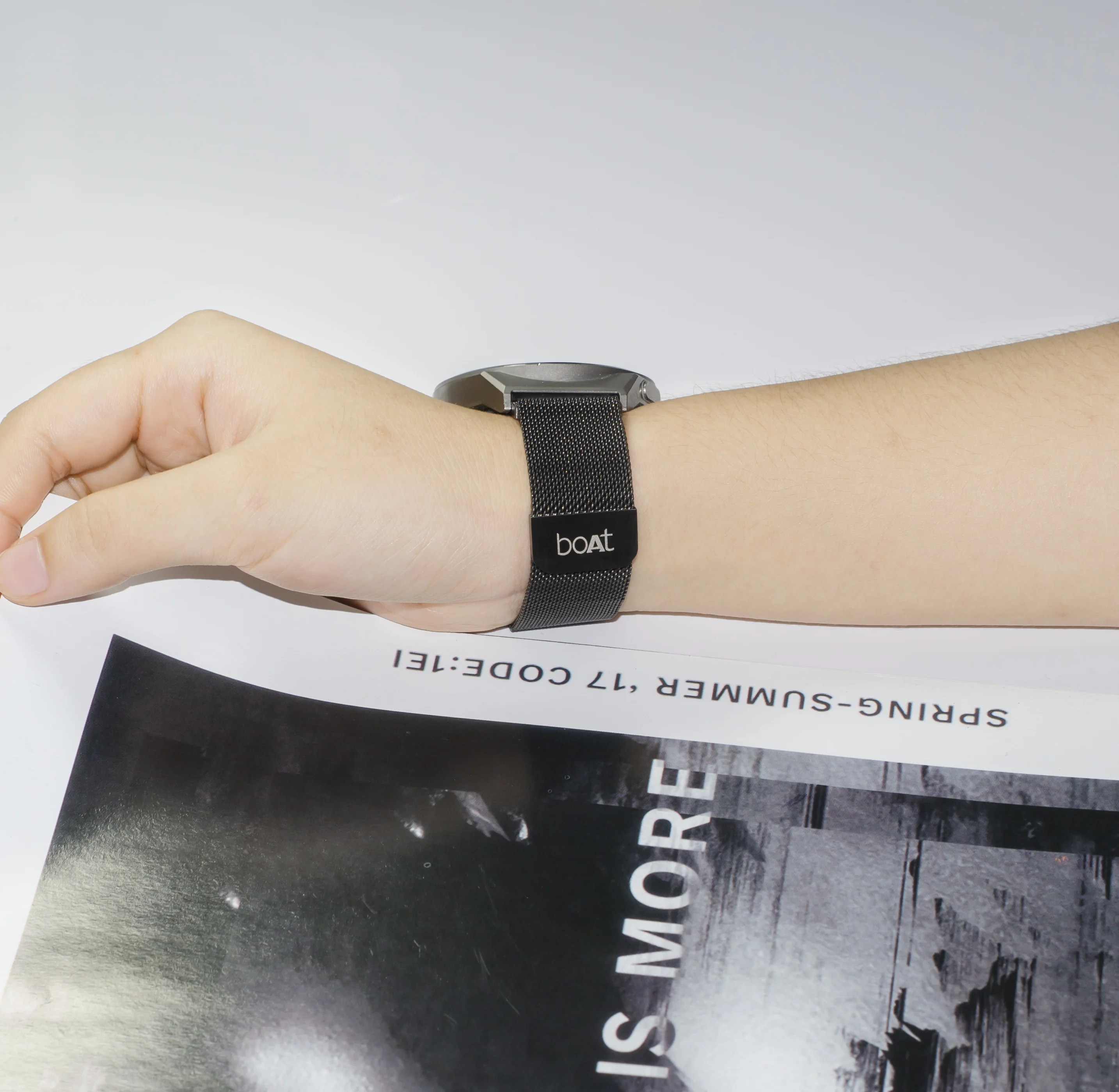 고품질 보트 밀라노 루프 스트랩, 삼성 갤럭시 워치 어메이즈핏 샤오미 화미 가민, 22mm