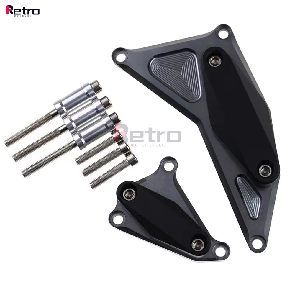 For BMW S1000RR S1000XR S1000R HP4 2009-2018 Motorcycle Accessories Aluminum Engine Stator Case Cover Slider Crash Protector