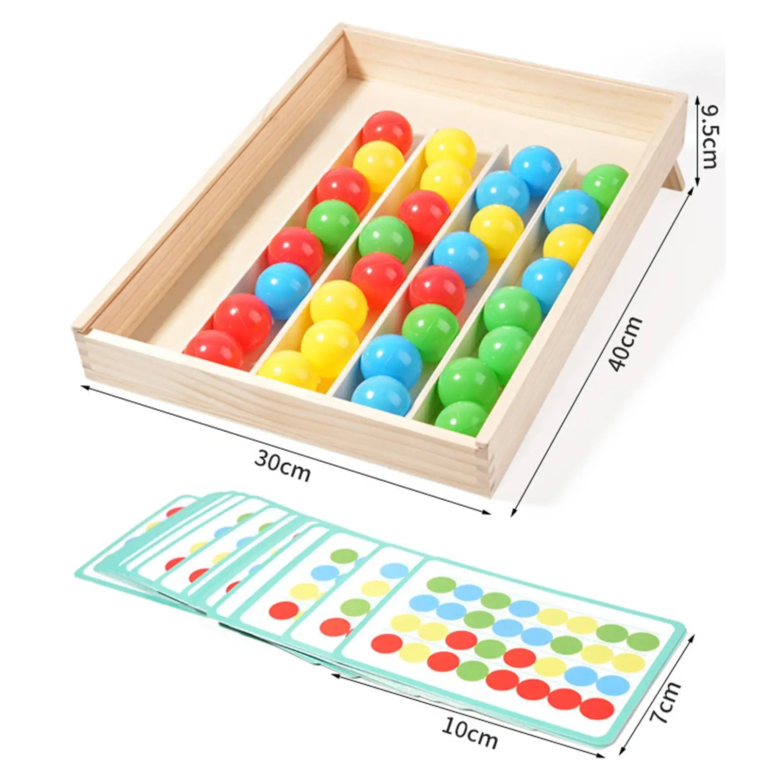 ของเล่นเรียงลําดับสีการจับคู่สีการรับรู้ของขวัญแบบโต้ตอบของเล่นประสาทสัมผัสสําหรับเด็กวัยหัดเดินอายุ 3 ปีขึ้นไปเด็กเด็กชายหญิง