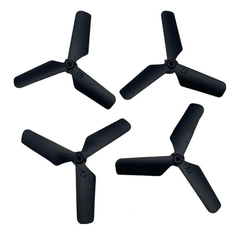 B*2.6CM X72S Foam Quadcopter UAV Model Airplane, Glider, Three-bladed Propeller, Fixed-wing  Aircraft Blade