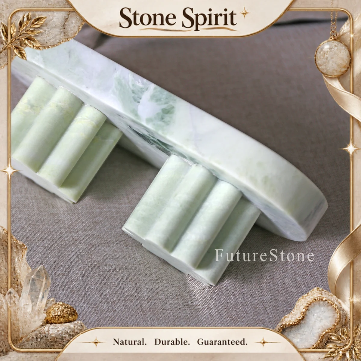 Modern Light Luxury Natural Marble Pallet Restaurant Advanced Decorative Tray Living Room Fruit Desserts Pastries Storage Pallet