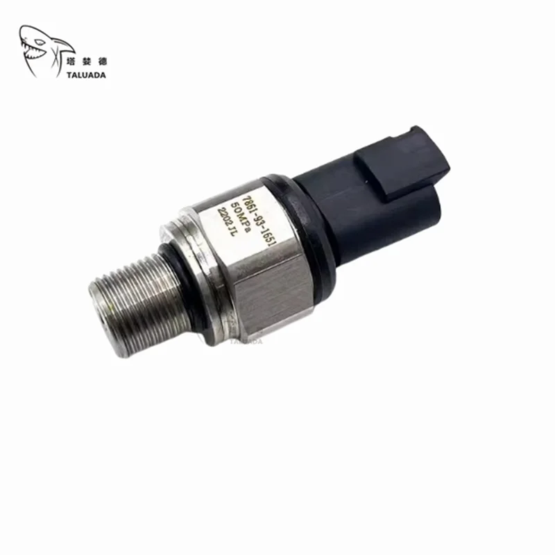 For Komatsu High Pressure Sensor PC200-7 PC220-7 PC300-7 PC360-7 PC400-7 Excavator Repair Parts 50MPa 7861-93-1650 7861-93-1651