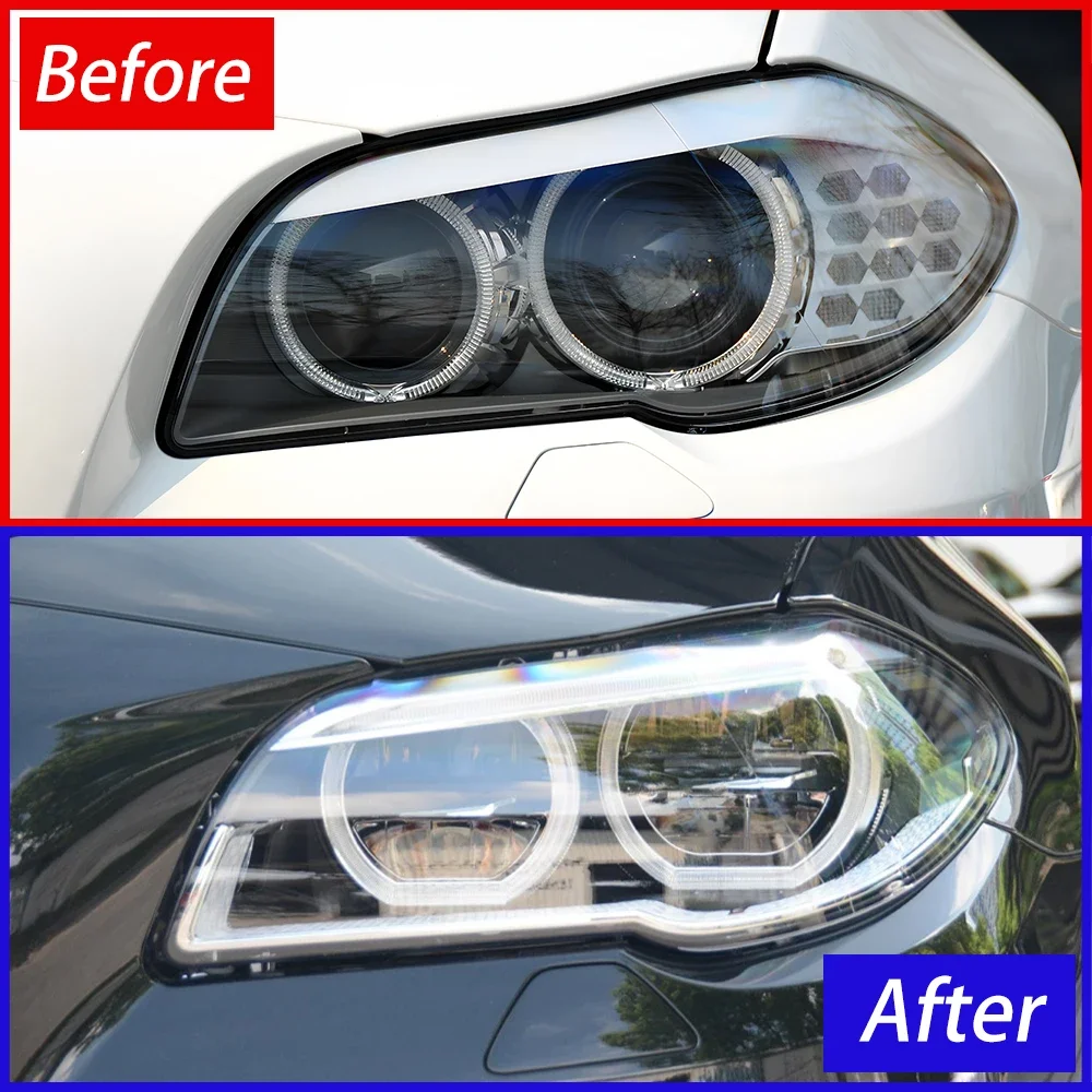 Auto Headlights For BMW F10 F11 F18 525 530i 535li 2011-2017 LED Car Front Lamps Assembly Upgrade Projector Lens Accessories