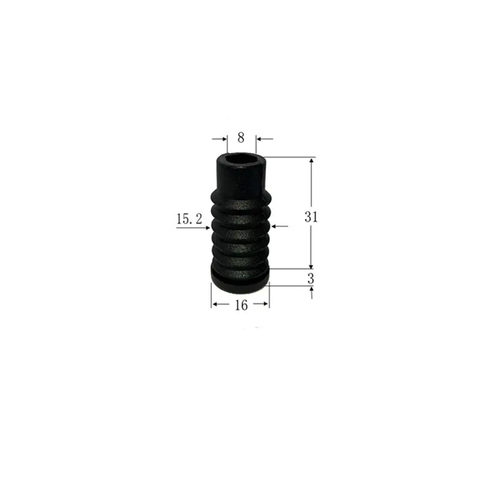 New ABS Caster Rubber Cap Rubber Replacement Trolley Case Wheels Suitcase Wheel Parts Mute Caster Inserts Sleeves