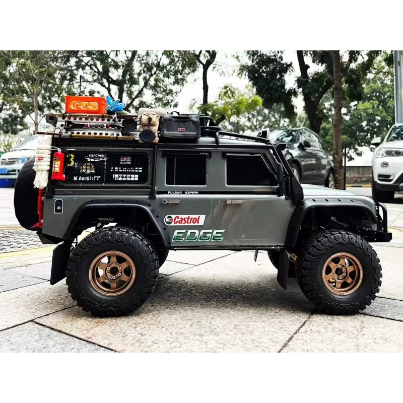 4 SZT. 2,2-calowe Symulowane Metalowe Zaciskane Konkurencyjne Piasty Kół do 1/10 RC Crawler Cra Tank 300 Łatwe w Sterowaniu SCX10 TRX4 RC4WD D90