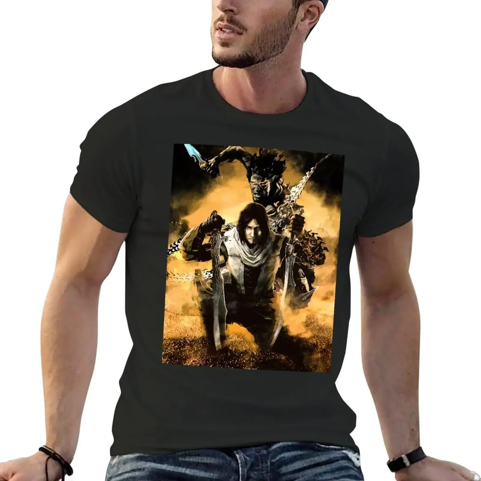 

Prince of Persia the two thrones T-Shirt boys animal print oversized graphic shirts anime mens graphic t-shirts pack