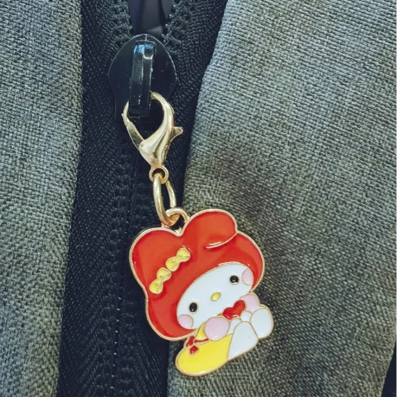 Sanrio Hello Kitty Cartoon Sleutelhanger Kuromi My Melody Anime Actiefiguren Kawaii Speelgoed Schooltas Decoratie Modellen Verjaardagscadeautjes