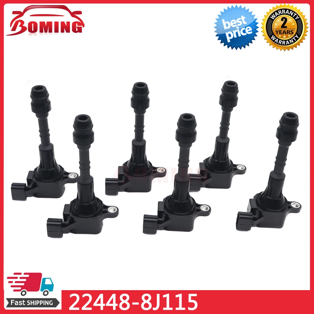 

Car High Performance Ignition Coil 22448-8J115 For INFINITI I35 QX4 NISSAN ALTIMA FRONTIER MAXIMA MURANO NV1500 SUZUKI EQUATOR