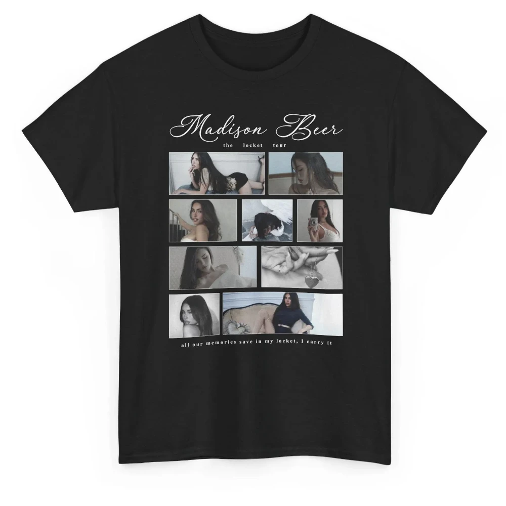 Madison Beale pendant tour graphic T-shirt, album merchandise T-shirt  Couple casual loose streetwear shirt  graphic t shirts