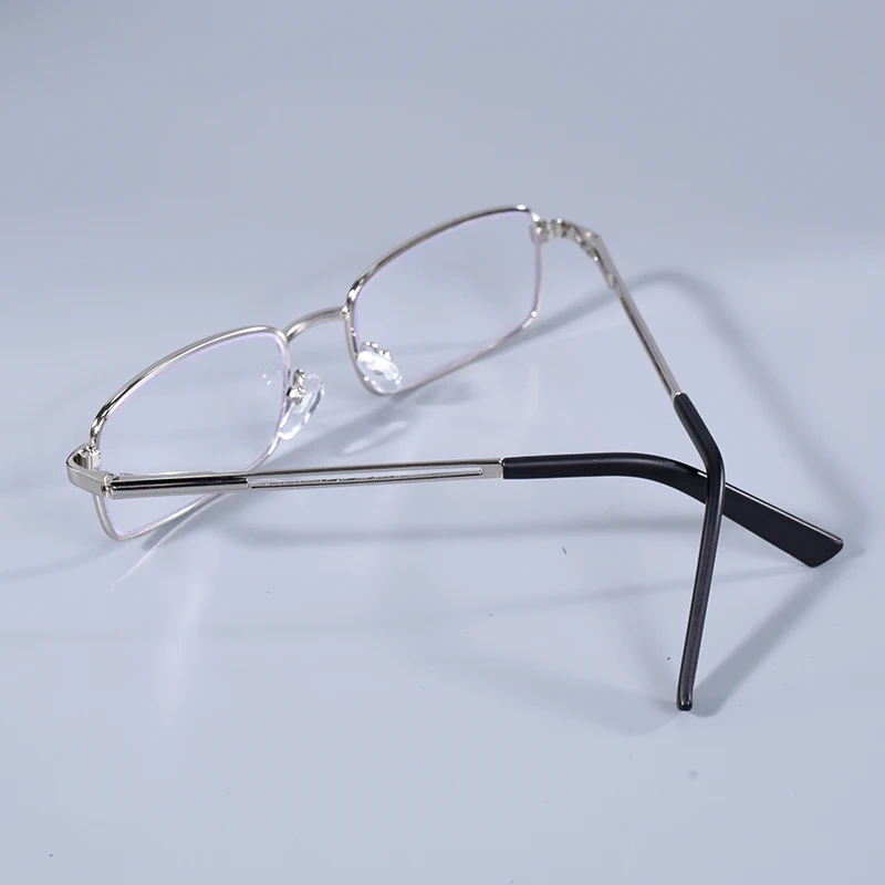 Lesebrille für Männer und Frauen, Legierungs-Brillengestell, Anti-Blaulicht, leichte Brillen, hochwertige Leser + 125 + 175 + 225 + 275 + 3,5 – Detail 8