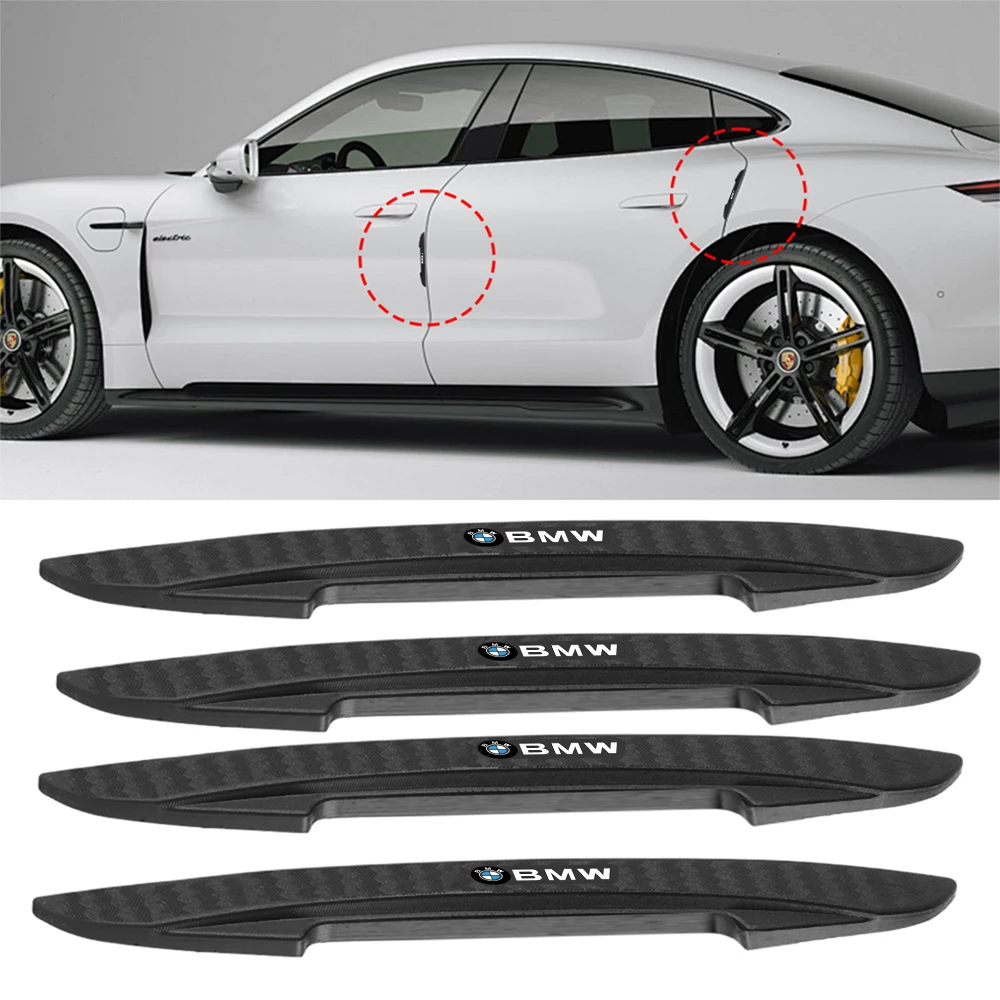 

4Pcs Car Accessories Door Anti-collision Bumper Strip Protective Sticker For BMW E36 E39 E46 E60 E90 F10 F30 G20 G21 G30 F15 X5