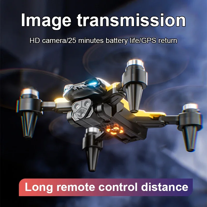 

Rc Drone with Hd Dual Camera Optical Flow Quadcopter Wifi Uav Fpv Headless Mode Fixed Height Rc Olane Toys Kids Boys Gift