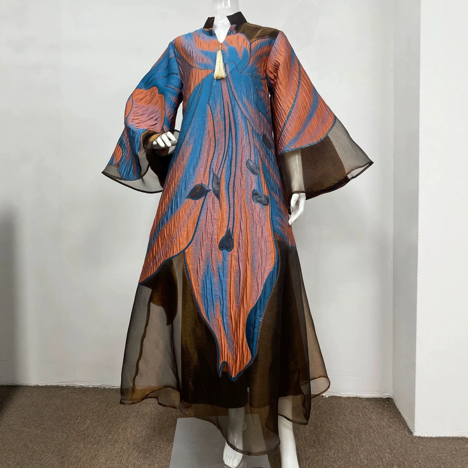 Print Dress Women Eid Abaya Pa - огляд і ціна Jalabiya Women Arabic