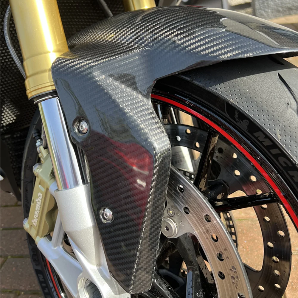 Motorcycle Front Fender For BMW S1000RR S1000R 2019 2020 2021 2022 203  ABS Carbon Mud Splash Guard Motorcycle Accessories Parts