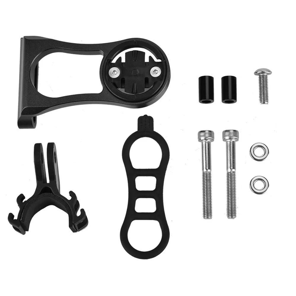 1 مجموعة سبائك الألومنيوم + البلاستيك دراجة عداد المسافات جبل خفيفة الوزن دراجة الكمبيوتر تمديد ل Garmin Edge 1040/840/830/530