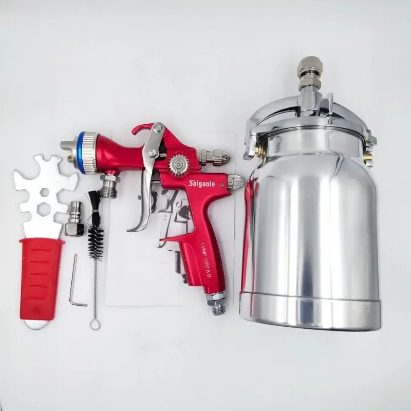 

Saigaole spray paint gun 1000B Lower pot Sheet Metal High atomization aerodynamic finish paint spray car