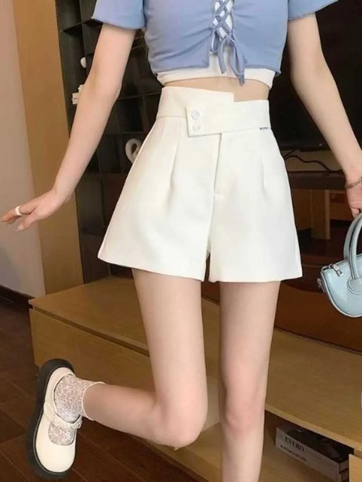 

Летние женские повседневные брюки с низкой талией из ПВХ-материала для женщин среднего возраста