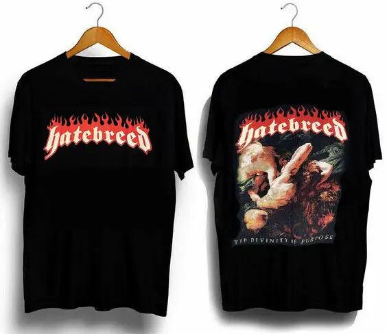 2 sides Hatebreed the divinity of purpose hardcore punk band t shirt, brand new