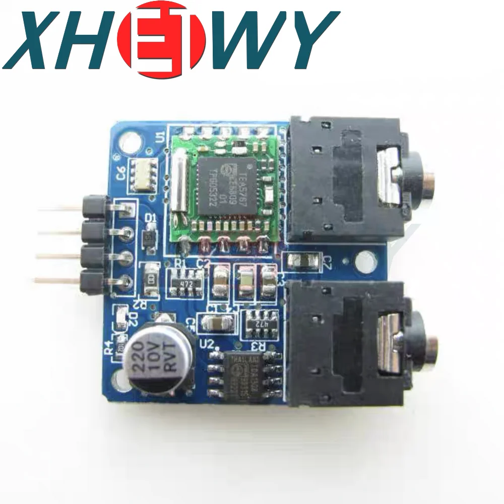 TEA5767 FM Stereo Radio Module For Arduino 76-108MHZ With Free Antenna Reverse Polarity Protection Diode Filtering Sensor