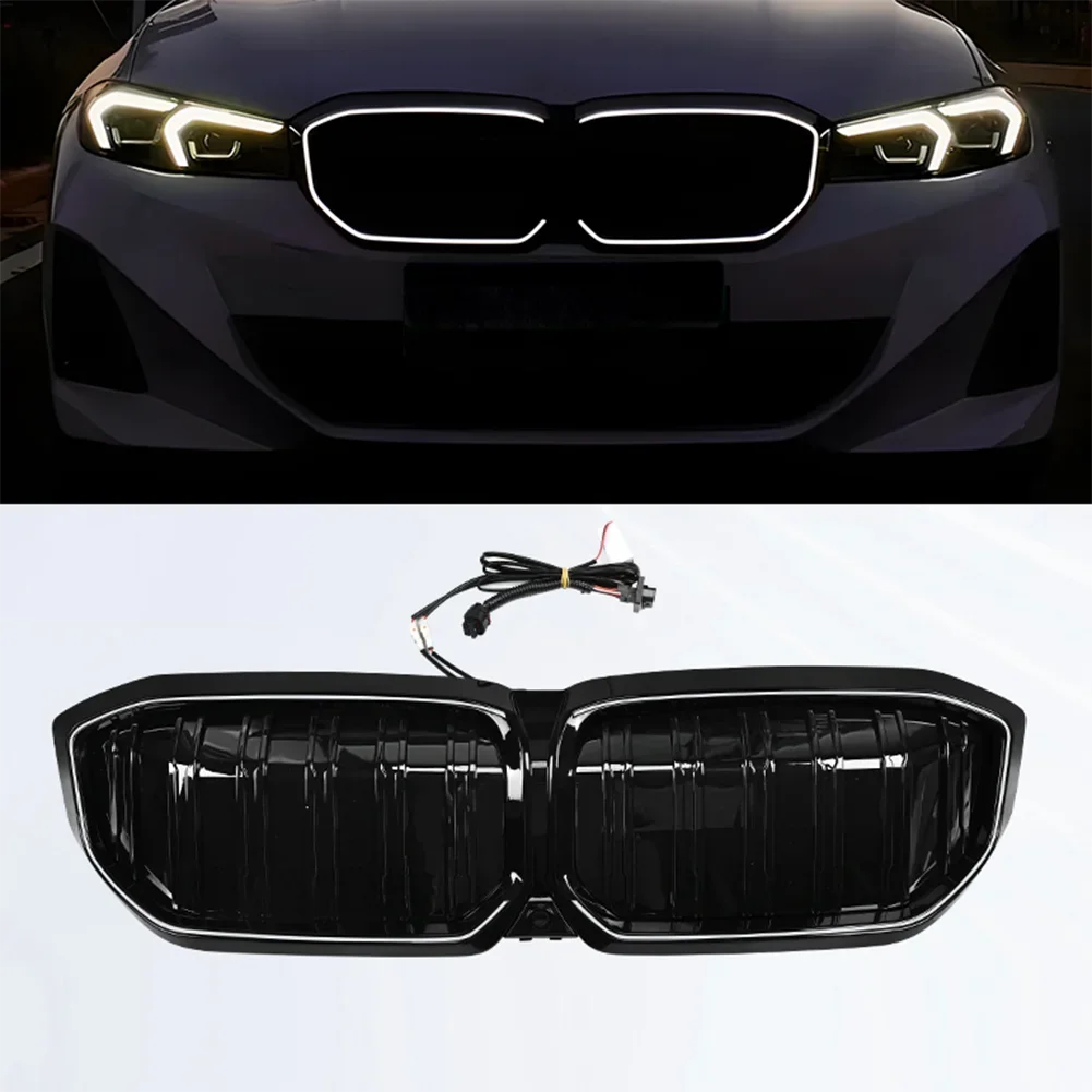 LED Front Luminous Illuminated For BMW i3 eDrive 30 35 40 LCI 2022-2024