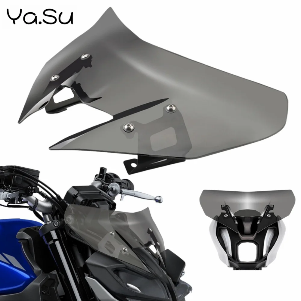 

Motorcycle Front Windshield Guide Cover Fairing for YAMAHA MT-09 FZ-09 2017-2020