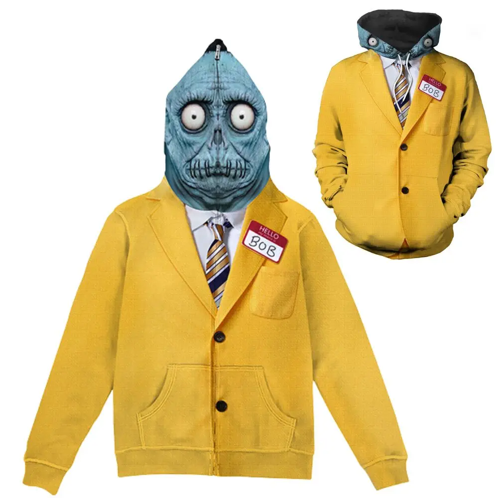 Movie Juice Bob Hoodie Cosplay Costume 3D Printed Hooded Sweatshirt Men Women Casual Streetwear Pullover Halloween Clothes