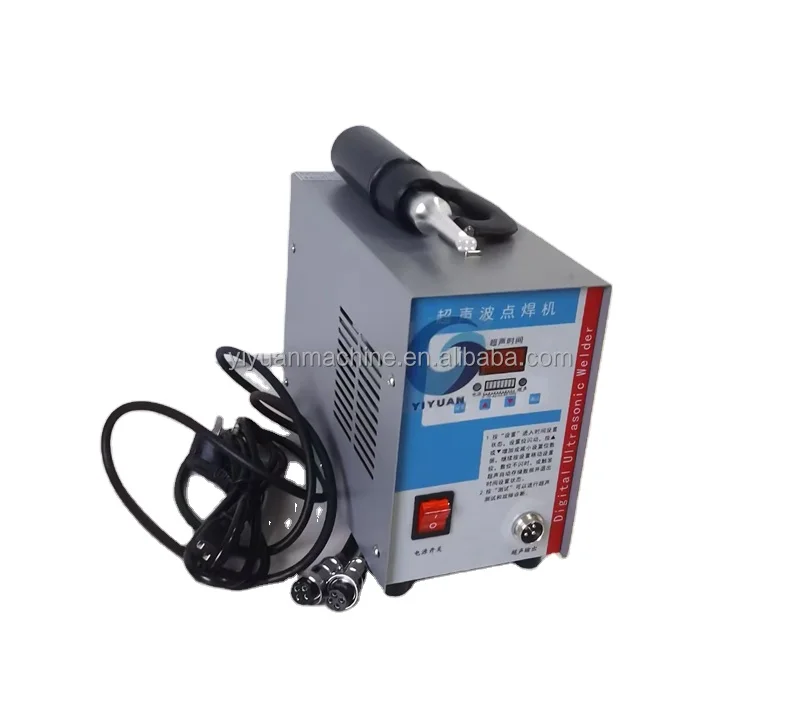 

28KHz 500w Handheld Ultrasonic Welder Portable Plastic Spot Welding Machine