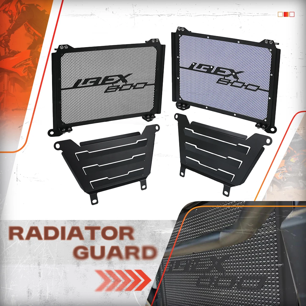 

FOR CFMOTO IBEX 800 /S /T 2021-2022-2023-2024-2025 Motorcycle Accessories Radiator Grille Guard Engine Skid Cover Cooler Plate