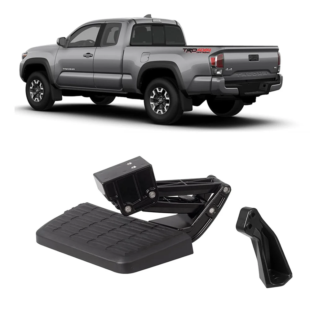 PT392-35100 Retractable Back Rear Bumper Foot Step T-Step BedStep Off Road Pedal Tailgate Ladder Pick-up Truck For Toyota Tacoma