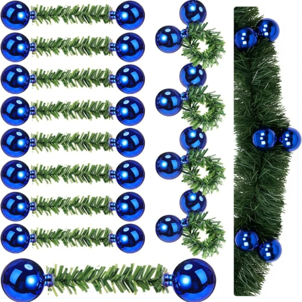 3.9 Inch Wire Christmas Garland Ties for Ball Bundling Tree Decorating Wreath Hanging DIY Festive Home Decoration