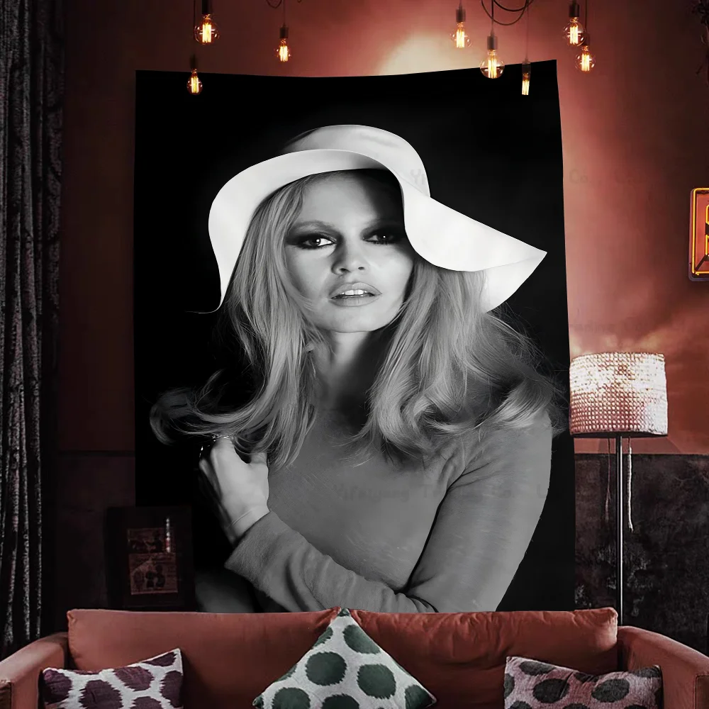 Brigitte Bardot Hanging Bohemian Tapestry Hanging Tarot Hippie Wall Rugs Dorm Japanese Tapestry