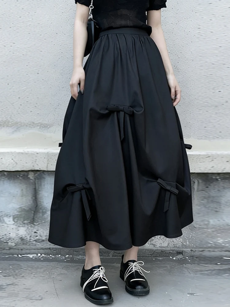 

Женская юбка-миди k Sle 3D с плиссировкой, завышенной талией, А-силуэтом, асимметричным дизайном, стройнящая, для весеннего сезона