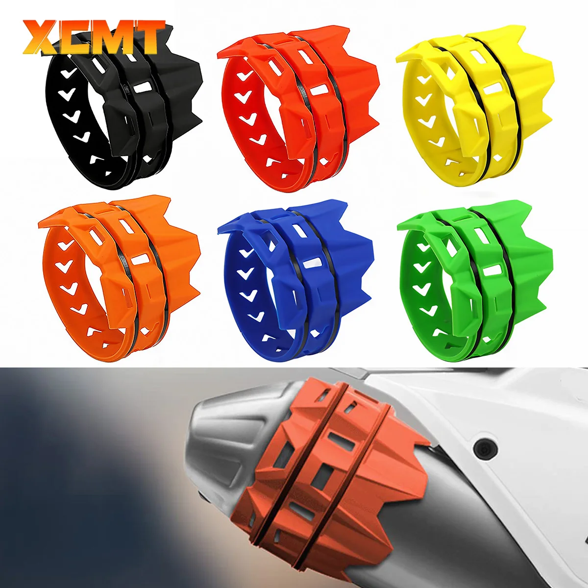 

Exhaust Cover Escape Muffler Silencer Protector For BETA 125 200 250 300 350 390 400 450 480 498 500 RR RS RRS X Trainer 300