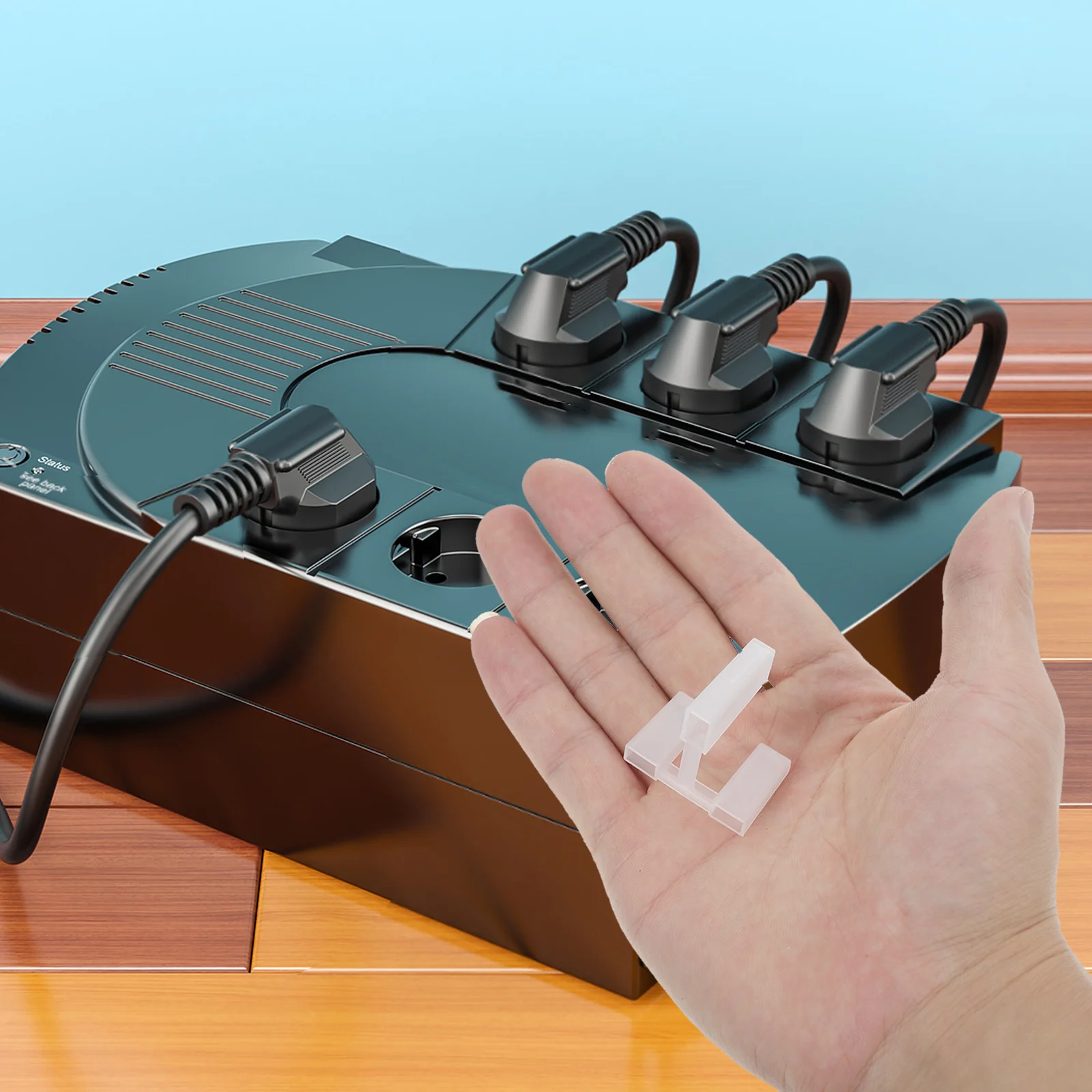 

100Pcs Transparent Electric Plug Protective Covers Clear Outlet Socket Safety Caps Bulk Plug Protector Caps Durable Plastic