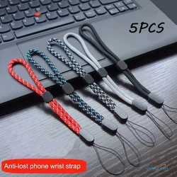 XNRAPID Hot Mobile Phone Straps USB MP4 Key Short Lanyard Adjustable Walkie Talkie Hand Strap Wrist Rope Audio Anti-lost Lanyard