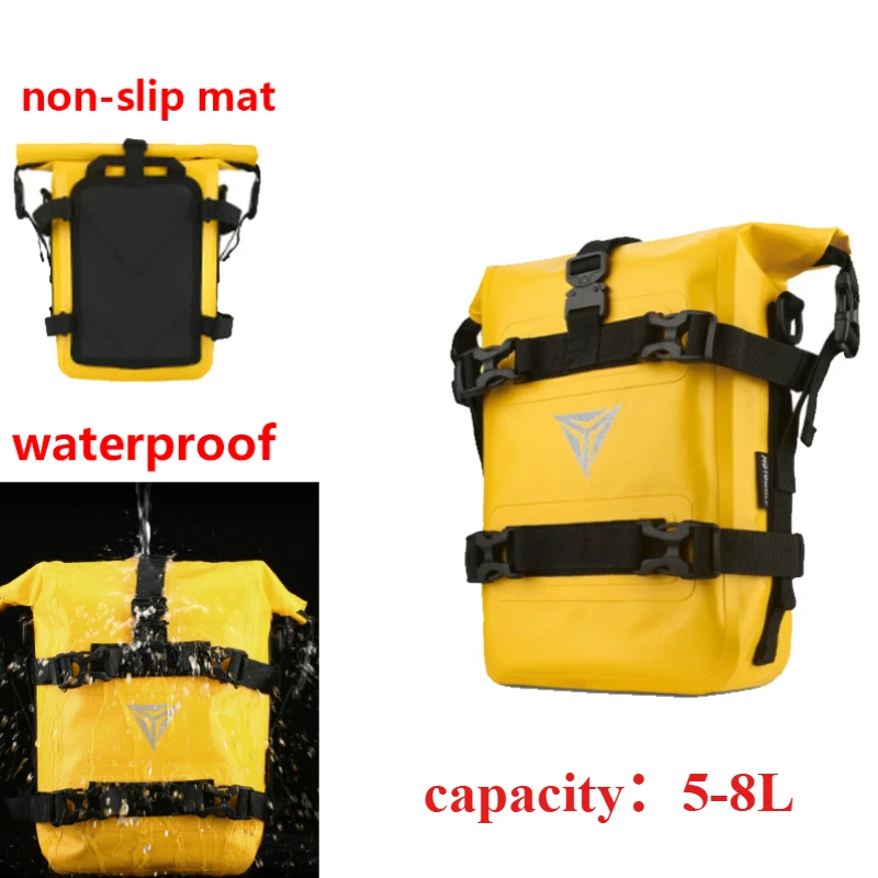 

Waterproof Bag Repair Tool Placement Bag For BMW R1200GS HONDA Suzuki DL650 V-Strom Motorcycle Accessories Frame Crash Bars Bag