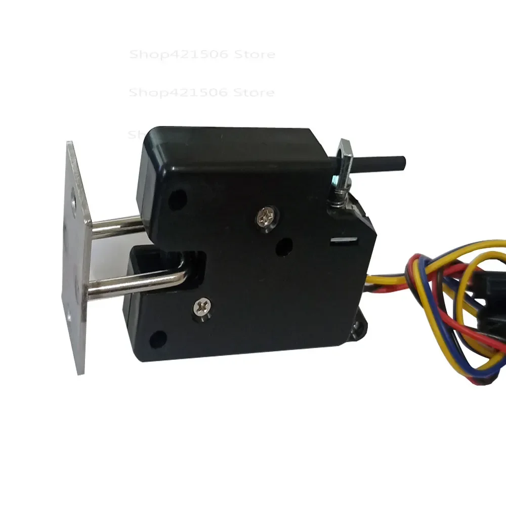 DC12V  5v small electric control cabinet door lock mini electromagnetic lock storage cabinet electric lock electronic lock image 4