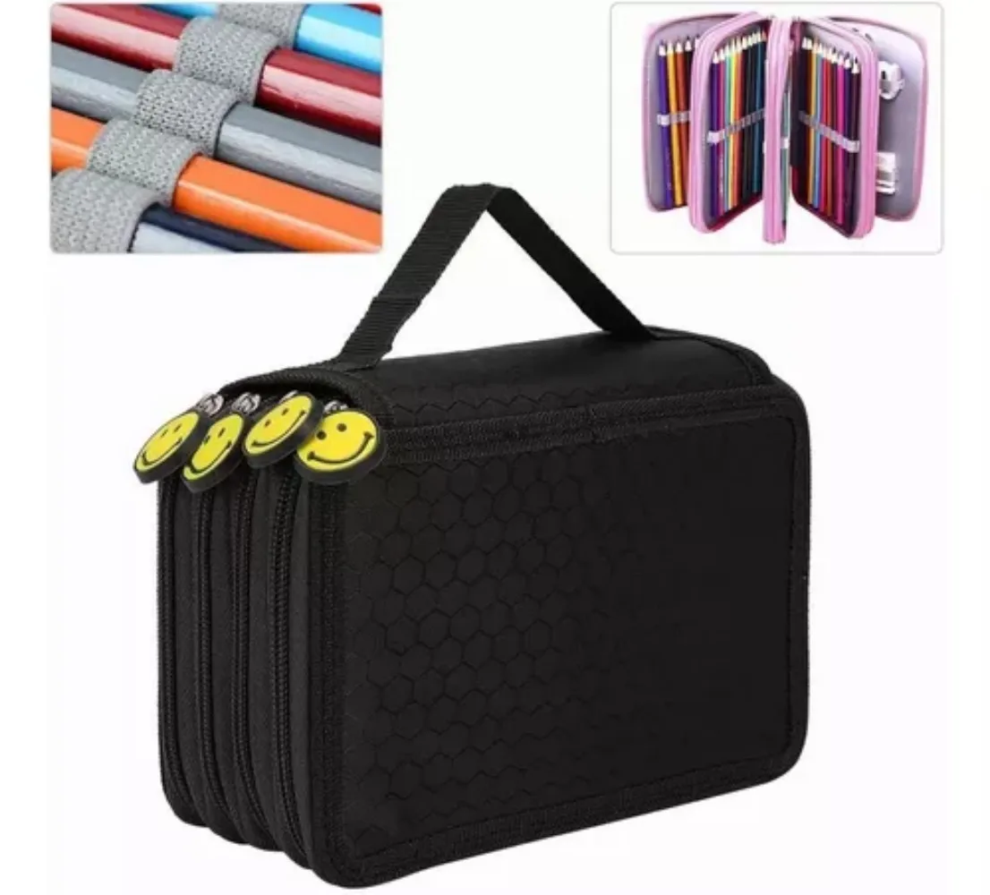 Big Capacity Pencil Pen Case Office College School Large Storage High Capacity Bag Pouch Holder Box Organizer