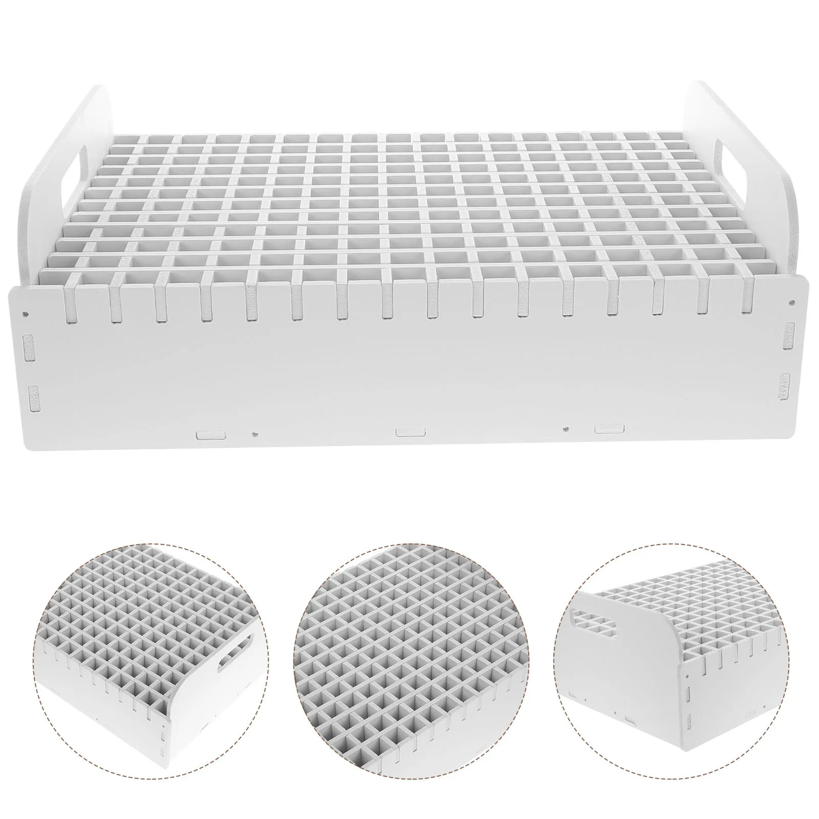 

Marker Organizer 204 Holes Multifunctional Pen Holder Desk Storage for School Supplies Art Markers and Crayons