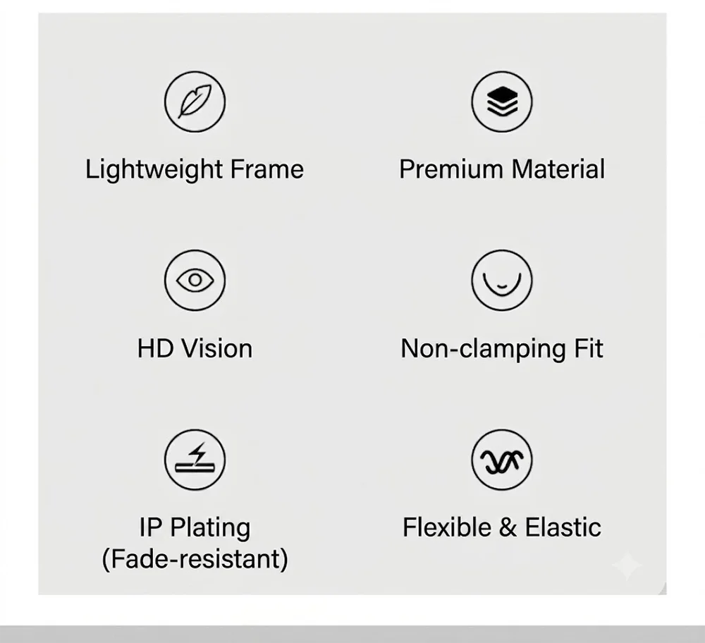 Luxuriöse Business-Lesebrille aus Titan für Herren, 10 g, ultraleicht, entmagnetisiert, quadratischer optischer Brillenrahmen, flexibel, bequem – Detail 3