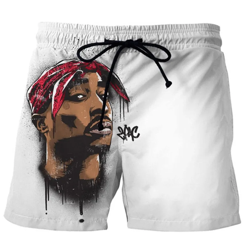 New 3D Print Causal Clothing  Legend Rapper Tupac 2Pac  Fashion Men Women Shorts Plus Size S-7XL Streetwear Pants