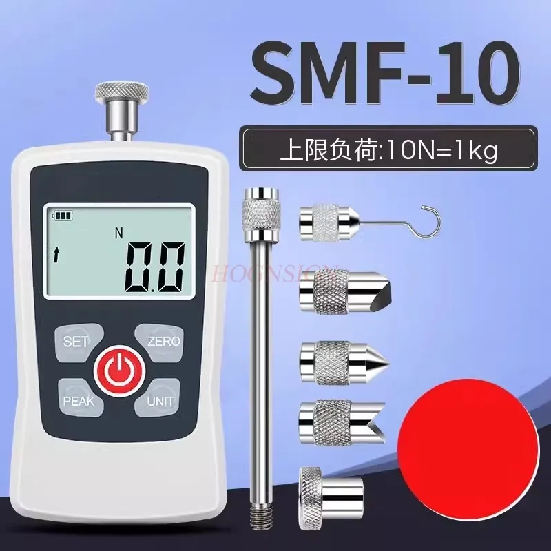 1set Three pointer digital push-pull force gauge testing instrument, spring force gauge, pressure gauge testing machine