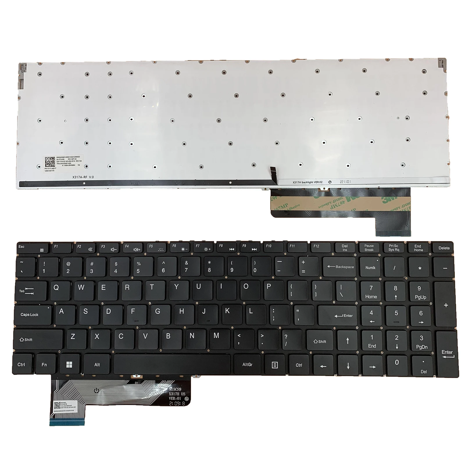 US Keyboard For Gateway GWTN156-1 GWTN156-4 GWTN156-5 -7 -9 -12 RG GR PR BL BK