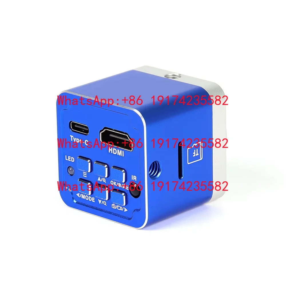 High Precision 4K Continuous Zoom Optical Microscope Jewelry Soldering Microscope Camera With USB Support For PCB- TD-B39