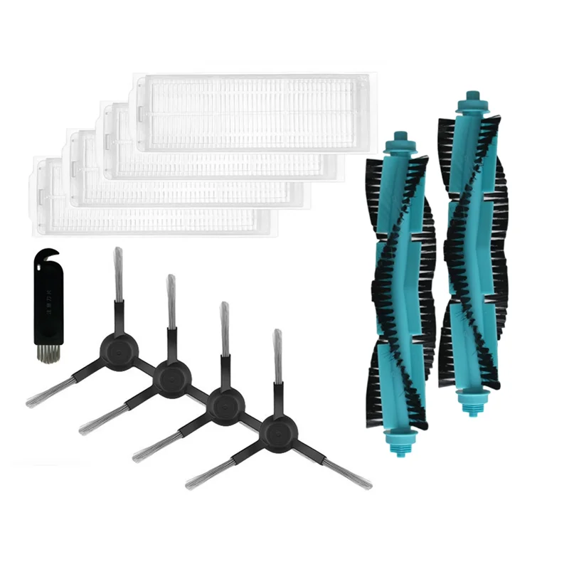 ABVI-для Viomi V2 Pro V3 SE V-RVCLM21B Комплект аксессуаров Основная боковая щетка Hepa-фильтр Запасные части