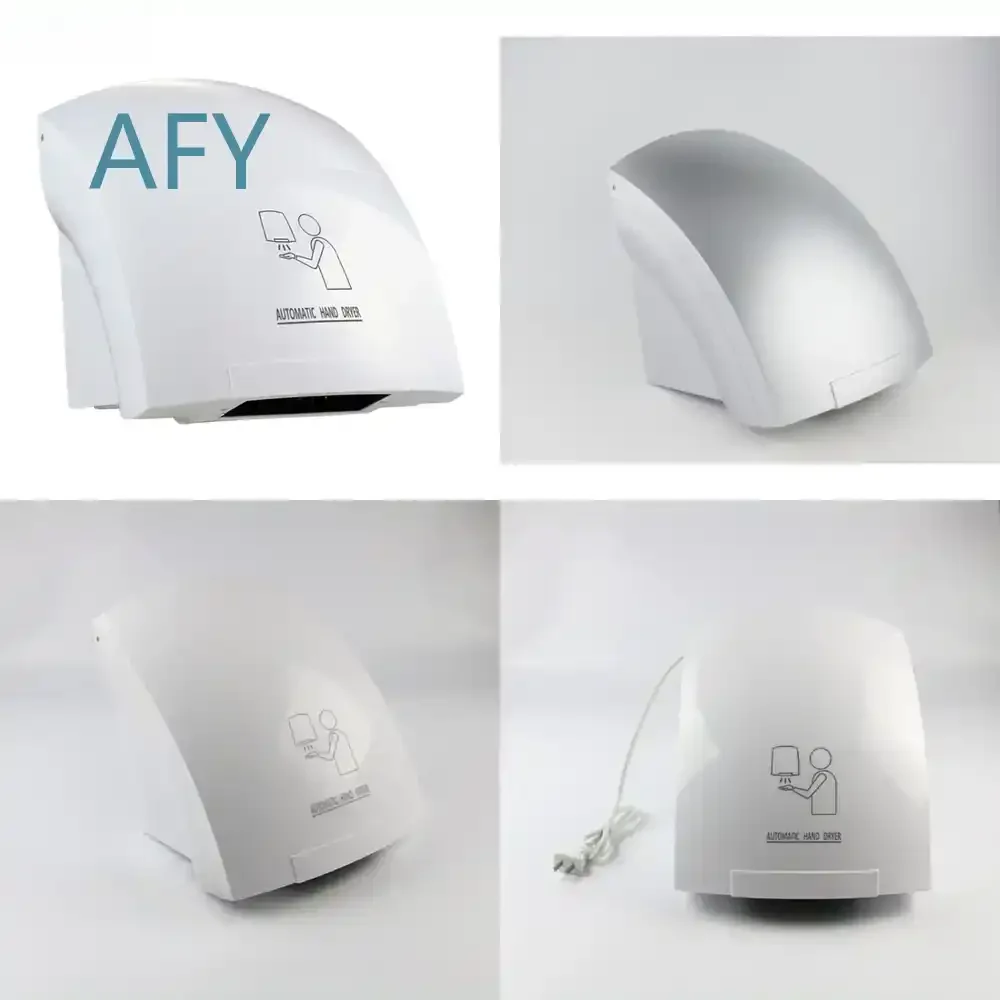 Mini Low Power 1800W ABS Sensor Hand Dryer for Homes Hotels for Bathroom Kitchen Commercial Use Hand Dryer for Wall Mount