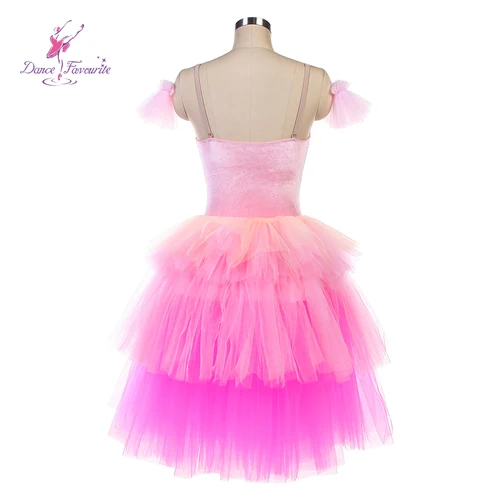 Imagen 2 del producto Tutús de ballet favoritos de la danza 22035 Tutús de ballet de vals de las flores Traje de tutú de ballet largo romántico rosa