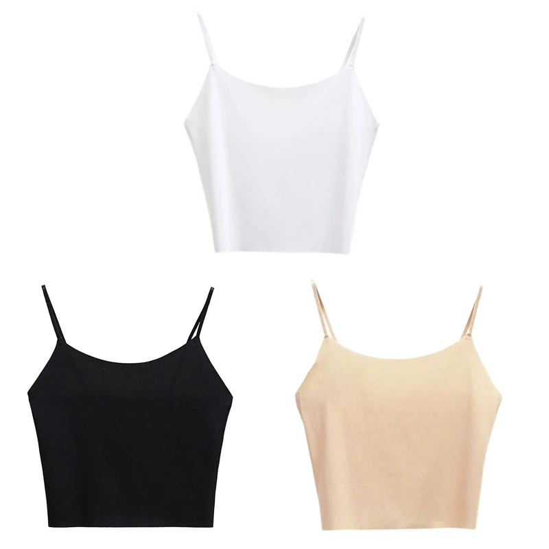 

Women's for Tank Tops Piece Stretch Tube Tops All-match Sport Vest Crop